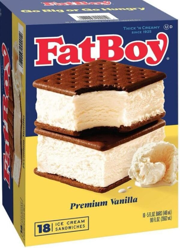 FatBoy Premium Vanilla Ice Cream